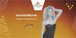 Concert live ave Charline, chanteuse solo_Albertville