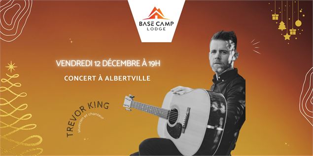 Concert live avec Trevor king, musicien et chanteur_Albertville