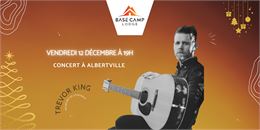 Concert live avec Trevor king, musicien et chanteur_Albertville