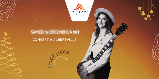 Concert live avec Chloé Jacob, chanteuse- guitariste_Albertville