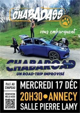 Spectacle : Chabaroad_Annecy - Les Chabadass