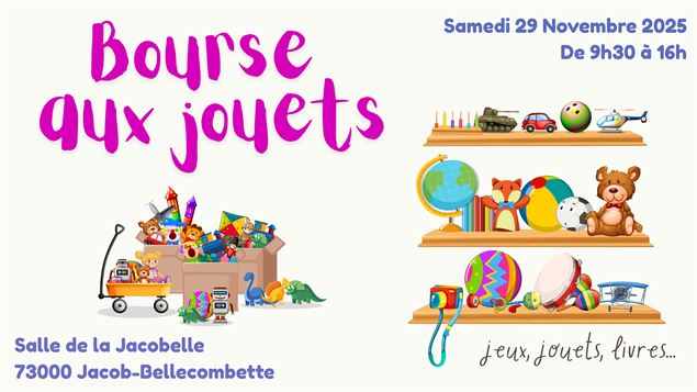 Bourse aux jouets : préparez Noël malin ! - Jacob-Bellecombette - Mairie de Jacob-Bellecombette