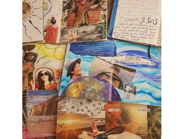 Incarner sa vision 2026 - Atelier journal créatif & yoga_Les Gets