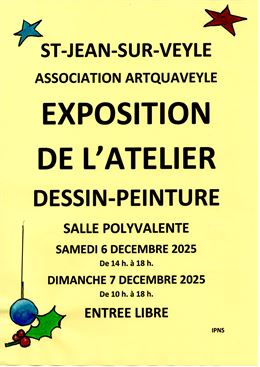 Exposition dessin peinture - ArtquaVeyle 2025
