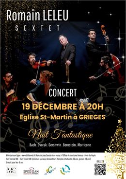 Concert Nuit fantastique_Grièges - Millésime concerts and Co