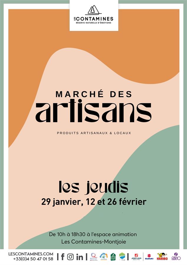 Marché des artisans_Les Contamines-Montjoie