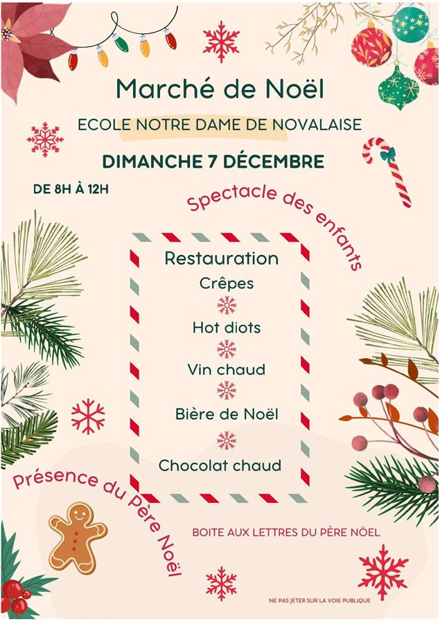 Marché de Noël de l'École Notre-Dame - APEL Notre-Dame