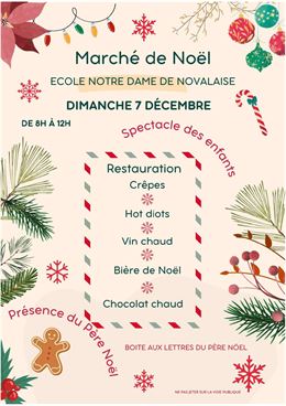 Marché de Noël de l'École Notre-Dame - APEL Notre-Dame