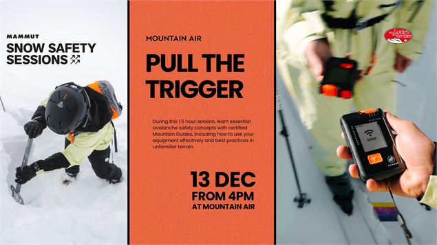 Pull The Trigger // Mammut Safety Workshop - Mountain Air
