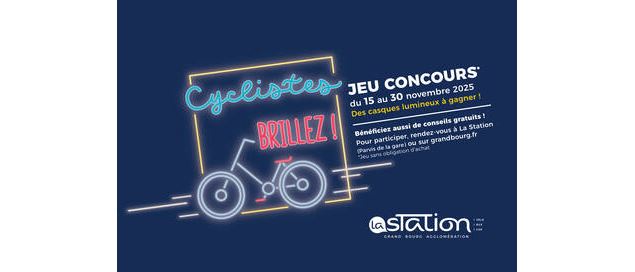 Visuel_Cyclistes, BRILLEZ ! - ©Grand Bourg Agglomération