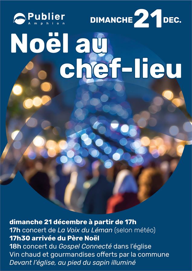 Noël au chef-lieu de Publier - Mairie de Publier