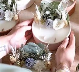 Créez votre bougie fleurie_Les Gets - La Poterie des Gets