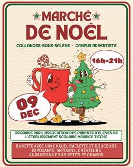 Mini marché de noël de l'APE de Maurice Tièche - rochambeau anais