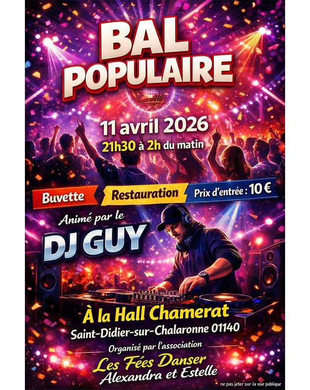 Bal populaire_Saint-Didier-sur-Chalaronne