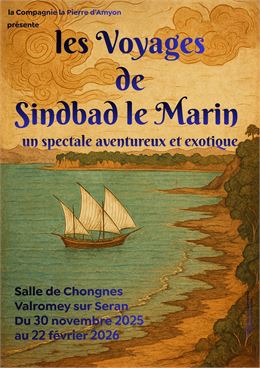 Spectacle "Les Voyages de Sindbad le Marin" - Cie la PIerre d'Amyon
