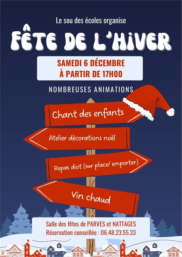 Fête de l'Hiver_Parves et Nattages - Sou des Ecoles de Parves