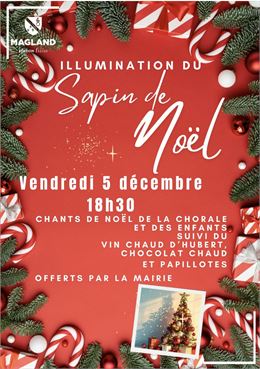 Illumination du sapin de Noël_Magland