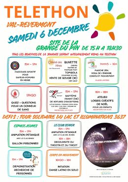 Téléthon à Val-Revermont - comité