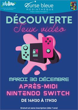 Découverte Jeux Vidéos à la médiathèque_Fillinges - Service communication Mairie de Fillinges