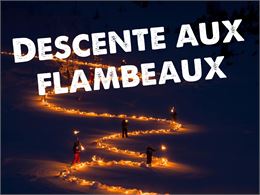 Descente aux flambeaux - Morillon village_Morillon