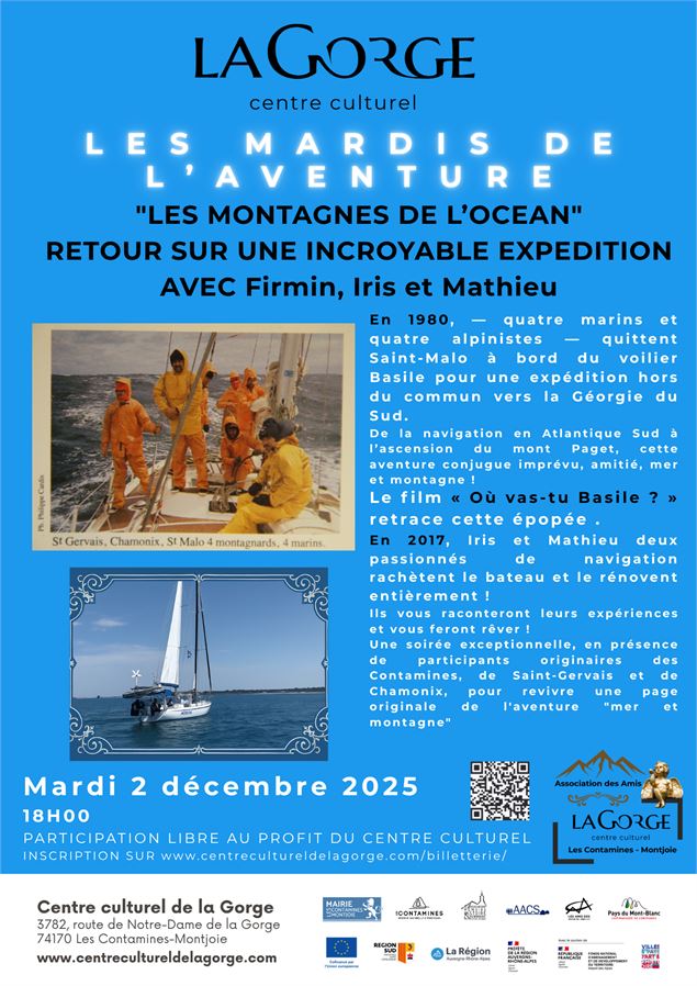 « Les montagnes de l’océan » retour sur une incroyable expédition avec Firmin, Iris et Mathieu_Les C