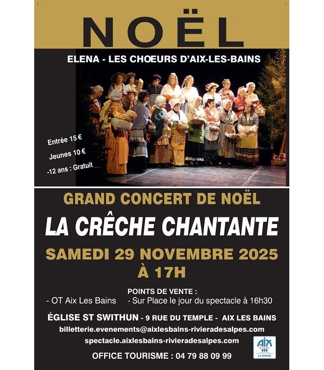 La crèche chantante_Aix-les-Bains