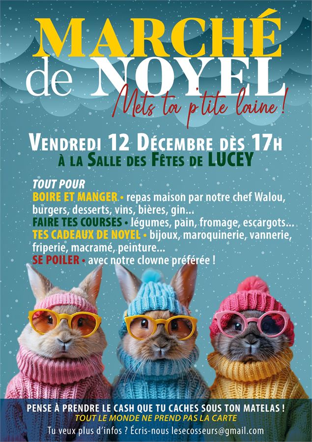 Affiche du Marché de Noyel - AnneCecileGraphic