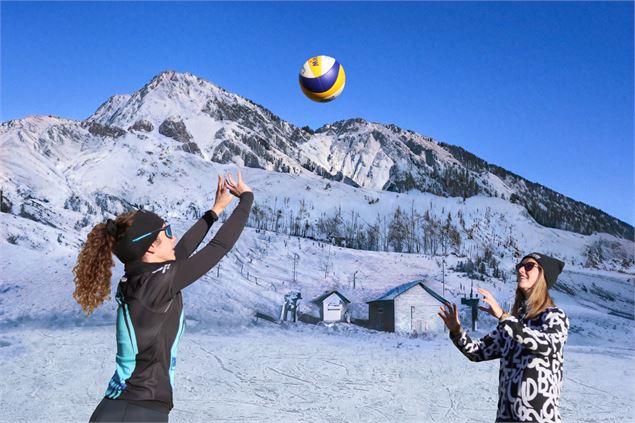 Tournoi de Snow -volley - Office de Tourisme de Saint Jean d'Arves