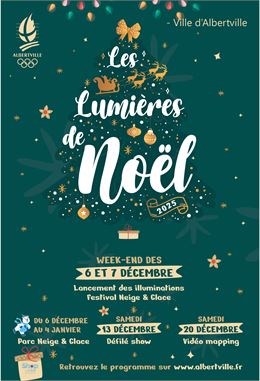 Les Lumières de Noël : ma lettre au Père Noël_Albertville