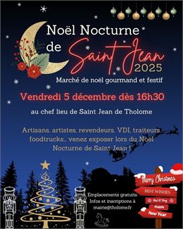 Affiche évènement - Mairie SJT