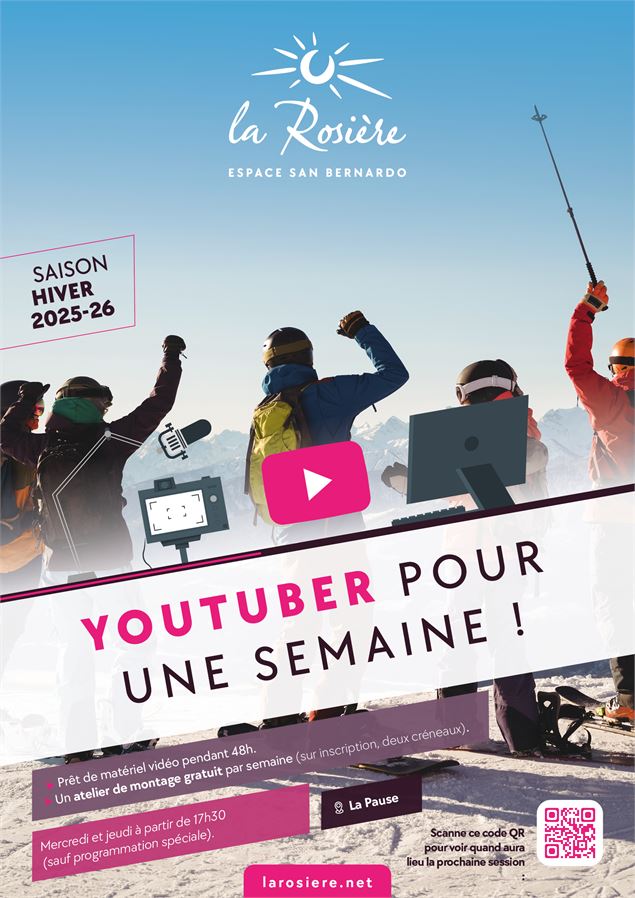 Youtuber pour 1 semaine | Workshop_La Rosière - Montvalezan