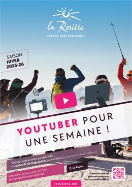 Youtuber pour 1 semaine | Workshop_La Rosière - Montvalezan