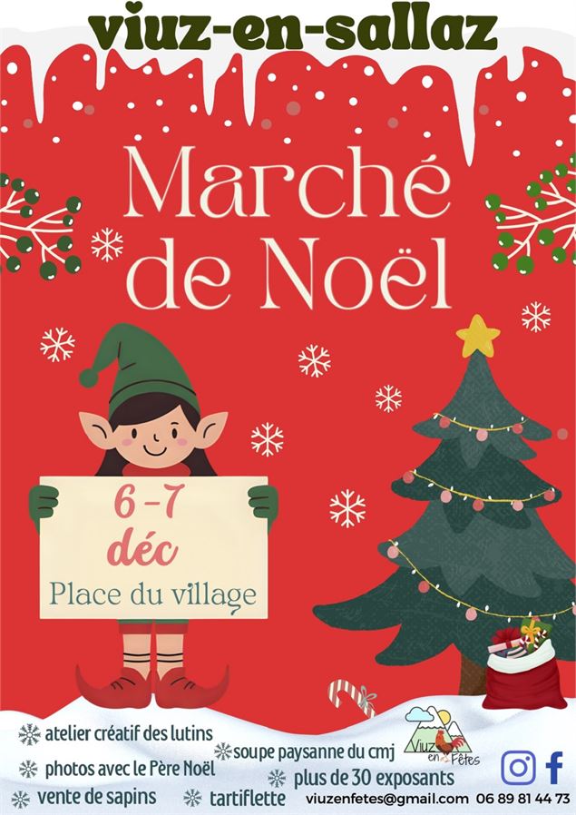 Marché de Noël - Viuz en Fêtes