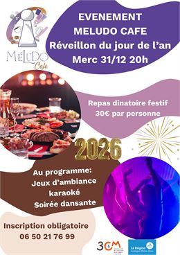 Réveillon du jour de l'An_Balan - Meludo Café