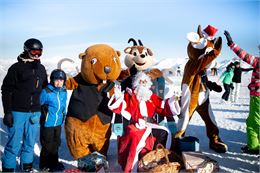 Rendez-vous avec le Père Noël au sommet du télésiège de la Voie Lactée_Villarembert