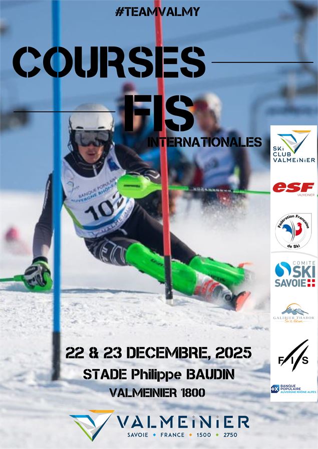 Courses de ski FIS internationales Homme - Ski Chrono National Tour_Valmeinier