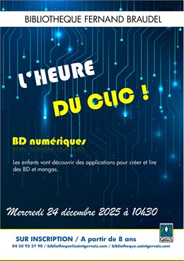 L'Heure du clic - BD numériques_Saint-Gervais-les-Bains