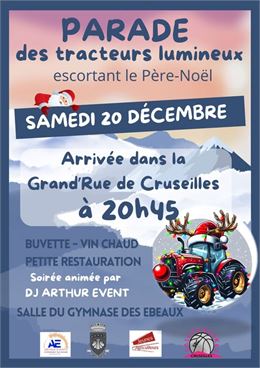 Parade des tracteurs Lumineux - Cruseilles - Mairie de Cruseilles