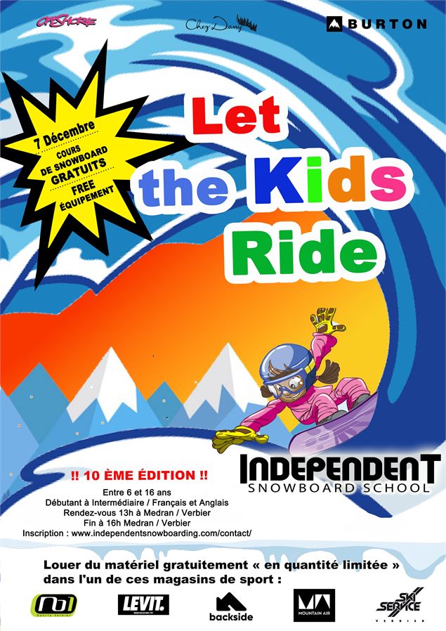 Let the Kids Ride - Independent Snowboard School