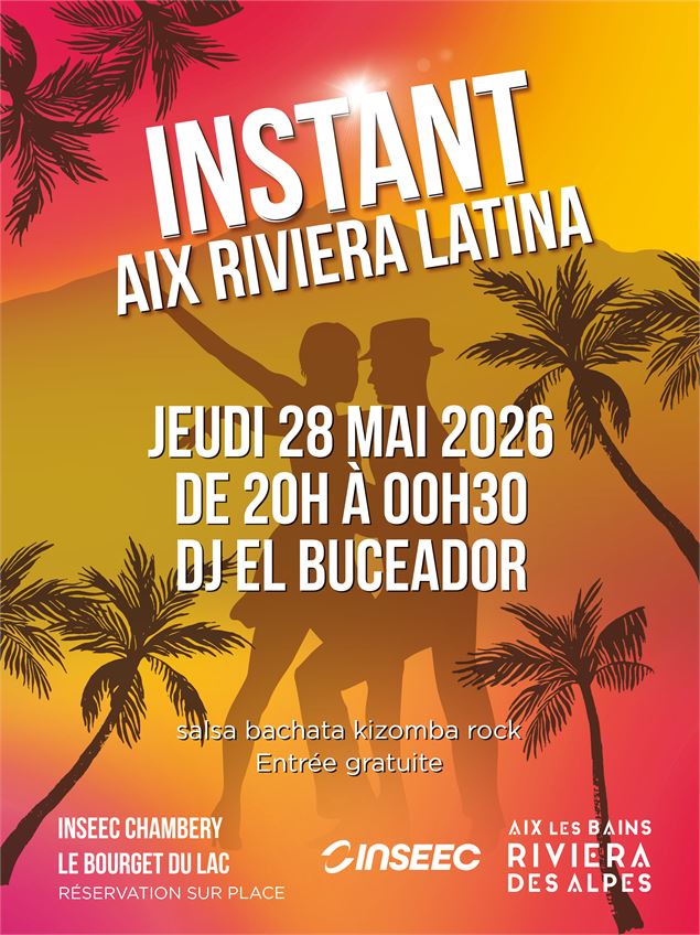 Soirée dansante Les Instants AIX RIVIERA LATINA_Le Bourget-du-Lac