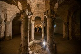Crypte - église de Lémenc - Crédits : C. Haas - Grand Chambéry Alpes Tourisme
