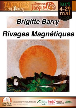 Visuel de l'affiche de l'exposition Brigitte Barry - ARCADE