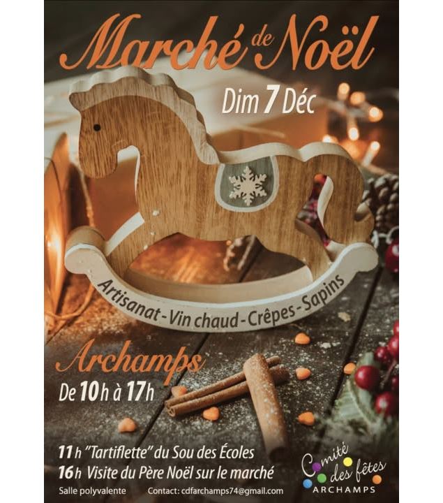 Marché de Noël : Archamps - Comité des fêtes d'Archamps
