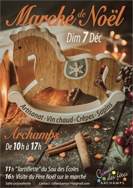 Marché de Noël : Archamps - Comité des fêtes d'Archamps