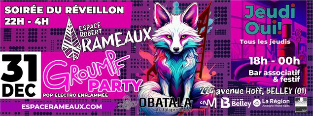 Nouvel an à l'Espace Rameaux_Belley - Espace Rameaux