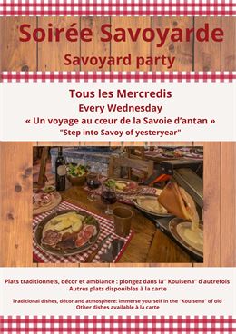 Soirée Savoyarde au Restaurant La Grange_Méribel - Tristan Shu