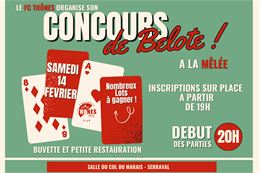Concours de belote_Serraval - Football Club