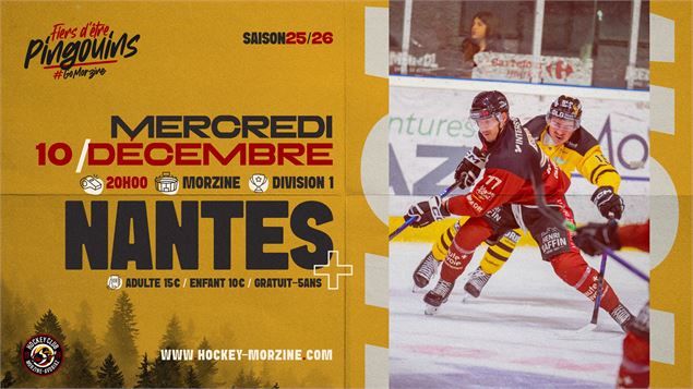 Match de championnat hockey sur glace_Morzine