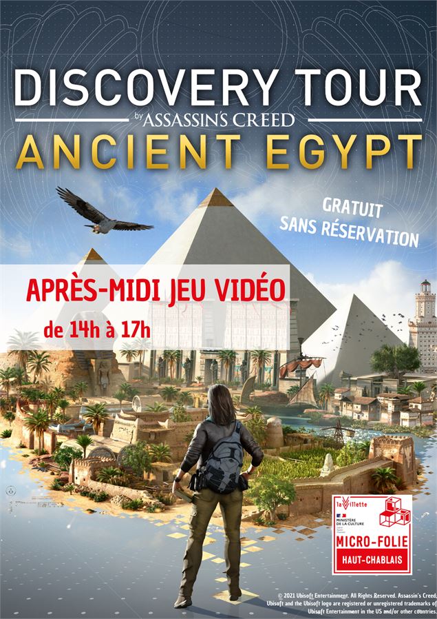 affiche Micro-Folie : jeu vidéo - MF Haut-Chablais