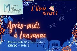 Après-midi à Lausanne - Maison des habitants